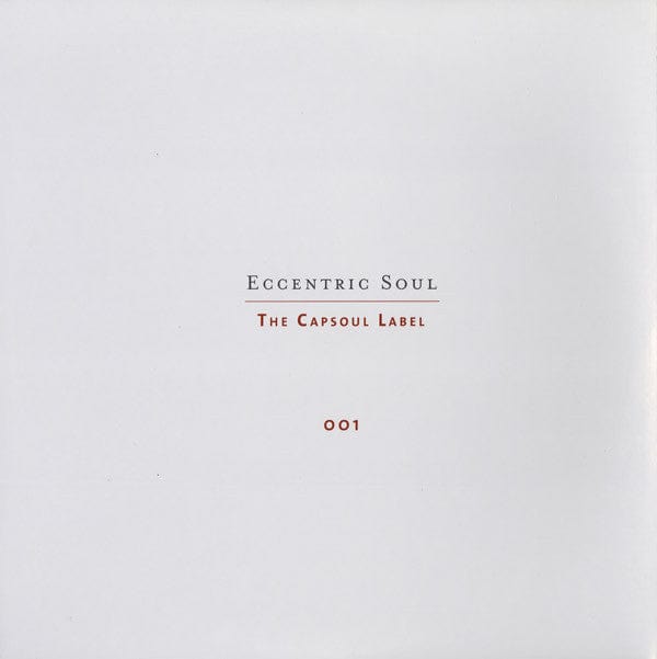 Various - Eccentric Soul: The Capsoul Label (2xLP, Comp) on Further Records at Further Records