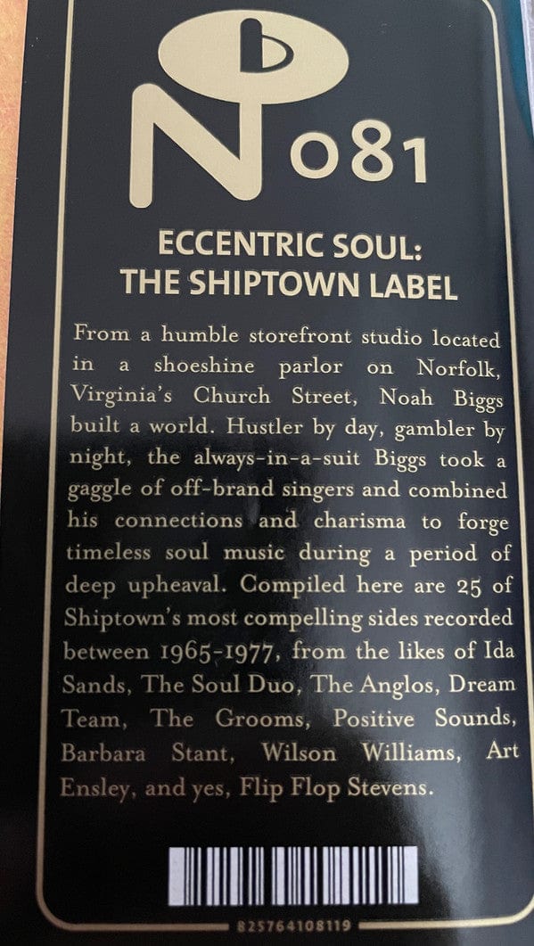 Various - Eccentric Soul: The Shiptown Label (2xLP) Numero Group Vinyl