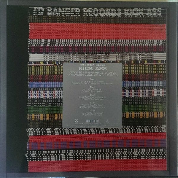 Various - Ed Banger Kick Ass (5x10", RE, RM + Box, Comp, Ltd) on Ed Banger Records, Because Music at Further Records