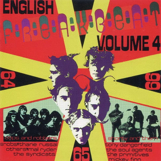 Various - English Freakbeat Volume 4 (CD) AIP Records,AIP Records CD 095081105126