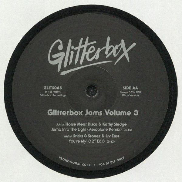 Various - Glitterbox Jams Volume 3 (12", Promo) Glitterbox