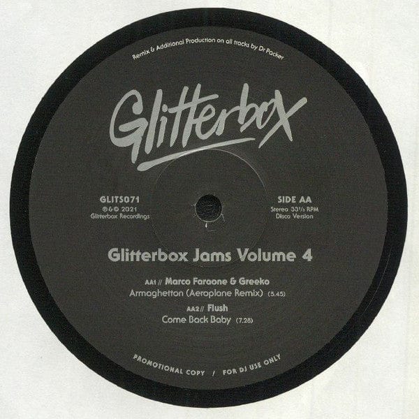 Various - Glitterbox Jams Volume 4 (12") Glitterbox Vinyl