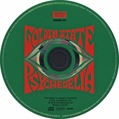 Various - Golden State Psychedelia (CD) Big Beat Records CD 029667433129
