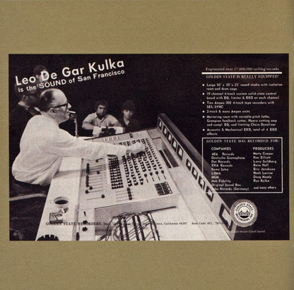 Various - Golden State Psychedelia (CD) Big Beat Records CD 029667433129