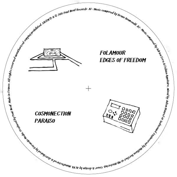 Various – Habemus Paname (2x12", Pont Neuf Records, 2015) Back Cover