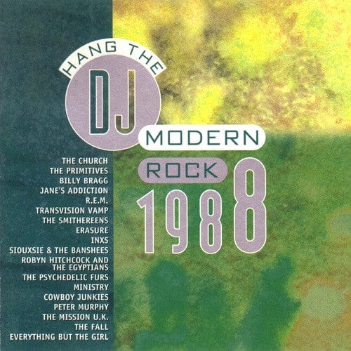 Various - Hang The DJ - Modern Rock 1988 (CD) Rhino Records (2) CD 081227250225