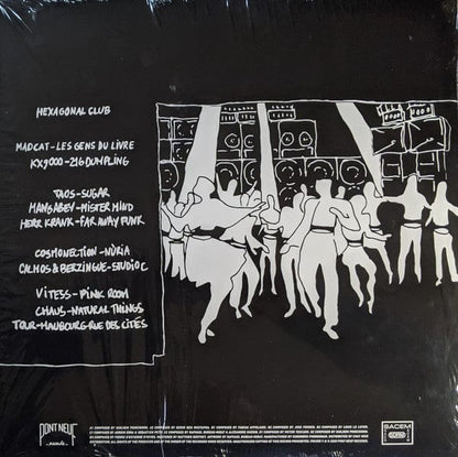 Various – Hexagonal Club (2x12", Pont Neuf Records, 2020) Back Cover