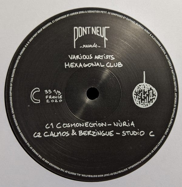 Various – Hexagonal Club (2x12", Pont Neuf Records, 2020) Image 5