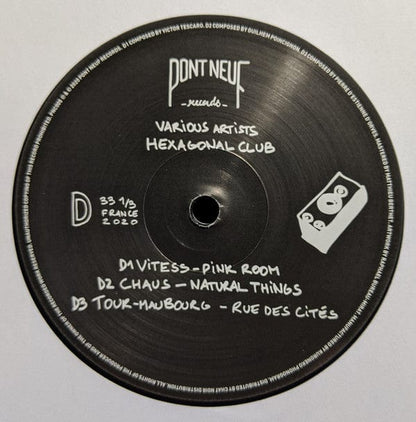 Various – Hexagonal Club (2x12", Pont Neuf Records, 2020) Image 6