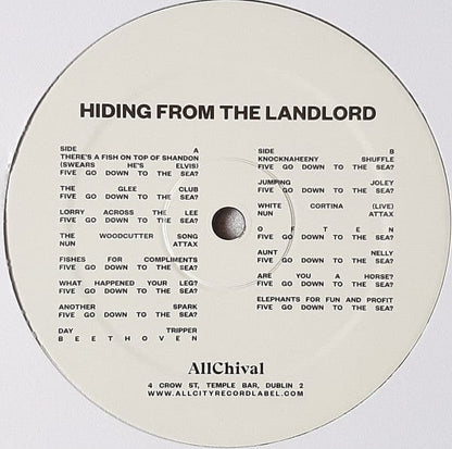 Various - Hiding From The Landlord (LP + CDr + Comp, RM) Allchival