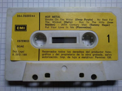 Various - Hot Metal (Cassette) EMI Cassette
