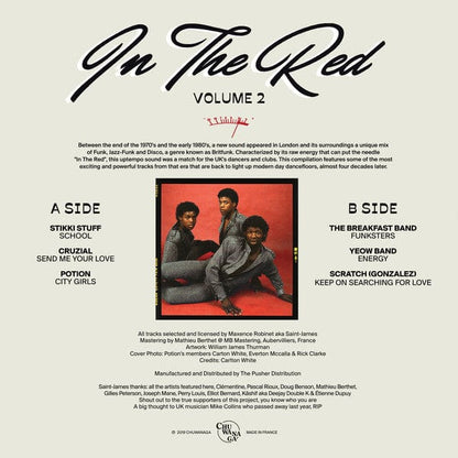 Various - In The Red Volume 2 (A Britfunk Selection By Saint-James) (LP) Chuwanaga Vinyl