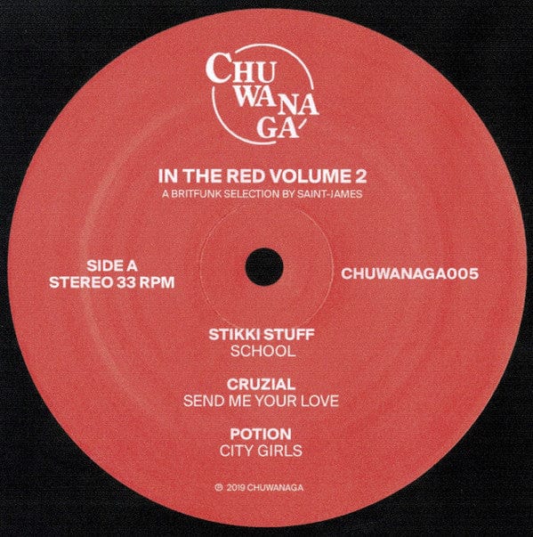 Various - In The Red Volume 2 (A Britfunk Selection By Saint-James) (LP) Chuwanaga Vinyl
