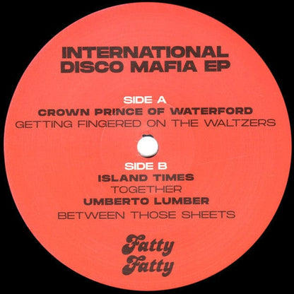 Various - International Disco Mafia 2 EP (12") Fatty Fatty Phonographics Vinyl