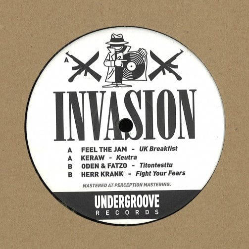 Various - Invasion (12") Undergroove Records Vinyl