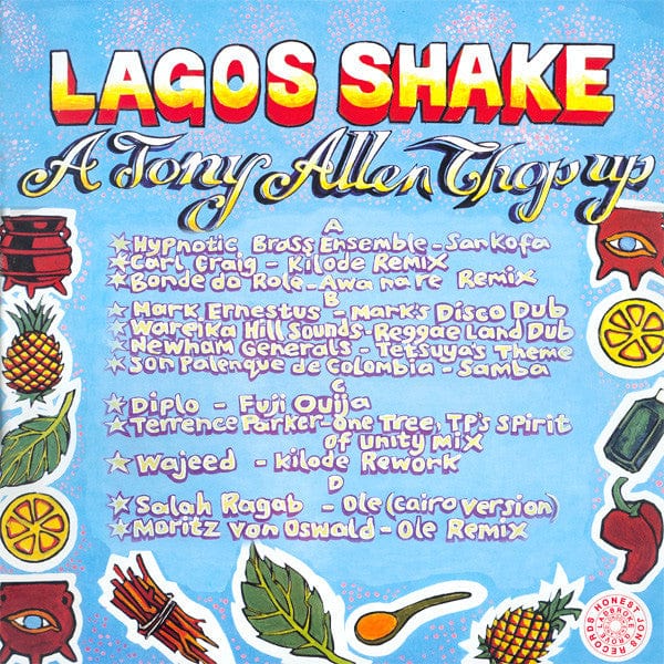 Various - Lagos Shake, A Tony Allen Chop Up (2xLP) Honest Jon's Records Vinyl