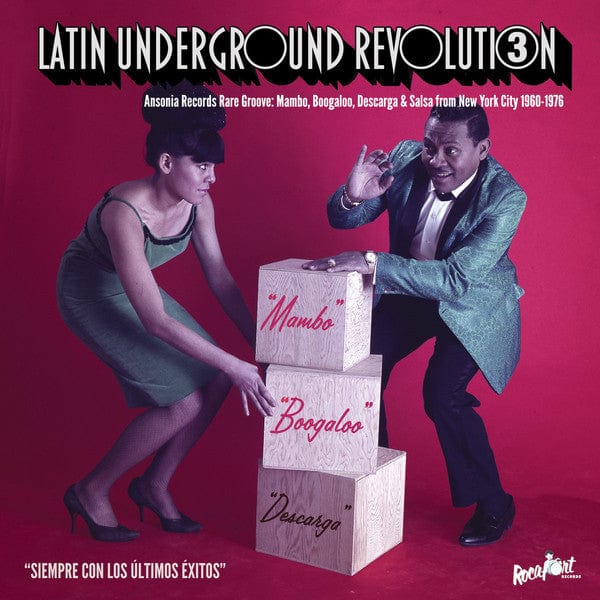 Various - Latin Underground Revolution 3 (Ansonia Records Rare Groove: Mambo, Boogaloo, Descarga & Salsa from New York City 1960-1976) (3x7") Rocafort Records Vinyl