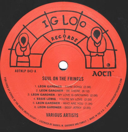 Various – Leon Gardner's Igloo Records (Soul On The Fringes) (LP, Igloo Records, 2021) Image 3