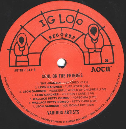 Various – Leon Gardner's Igloo Records (Soul On The Fringes) (LP, Igloo Records, 2021) Image 4
