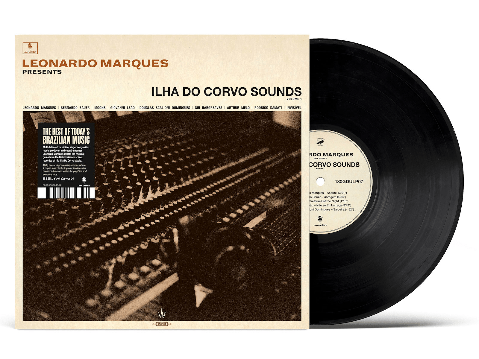 Various - Leonardo Marques Presents Ilha Do Corvo Sounds Volume 1 (LP) 180g Vinyl 5050580764644