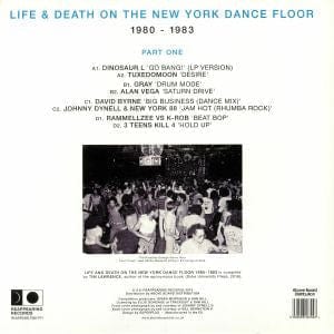 Various - Life & Death On The New York Dance Floor 1980-1983 (Part One) (2x12") Reappearing Records Vinyl