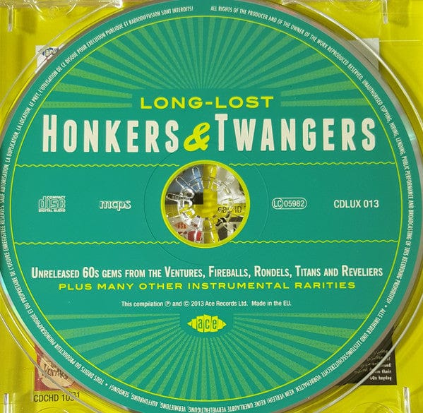 Various - Long-Lost Honkers & Twangers (CD) Ace CD 0029667057028