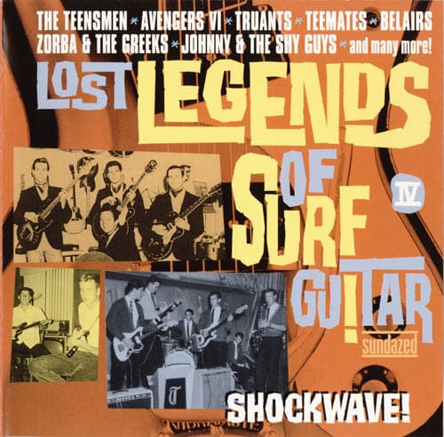 Various - Lost Legends Of Surf Guitar Vol. IV - Shockwave! (CD) Sundazed Music CD 090771114327