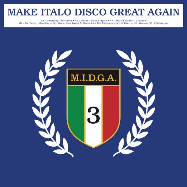 Various – Make Italo Disco Great Again Vol. 3 (12", Cracki Records, 2022) Front Cover