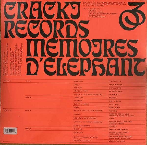 Various - Memoires D'Elephant #03 (2xLP, Comp) on Cracki Records at Further Records