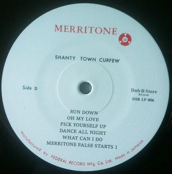 Various - Merritone Rock Steady 1: Shanty Town Curfew 1966-1967 (2xLP, Album, Comp, RM) Dub Store Records