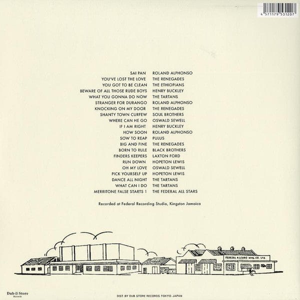 Various - Merritone Rock Steady 1: Shanty Town Curfew 1966-1967 (2xLP, Album, Comp, RM) Dub Store Records