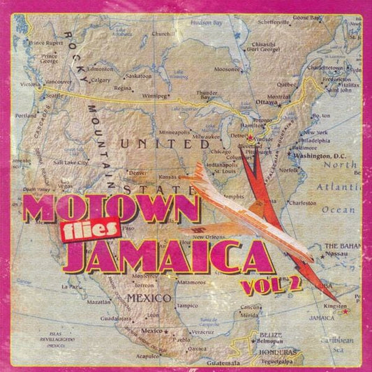 Various - Motown Flies Jamaica Vol 2 (LP, Comp, Unofficial) Jamaican Airlines