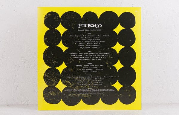 Various - Mr Bongo Record Club Volume Three (2xLP, Comp) on Mr Bongo at Further Records