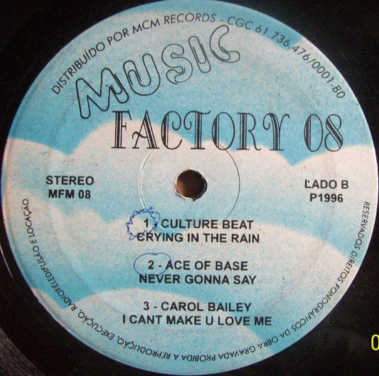 Various - Music Factory 08 (LP) Not On Label Vinyl