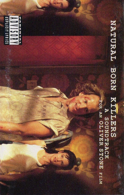 Various – Natural Born Killers (A Soundtrack For An Oliver Stone Film) (Cassette, Nothing Records, 1994) Front Cover
