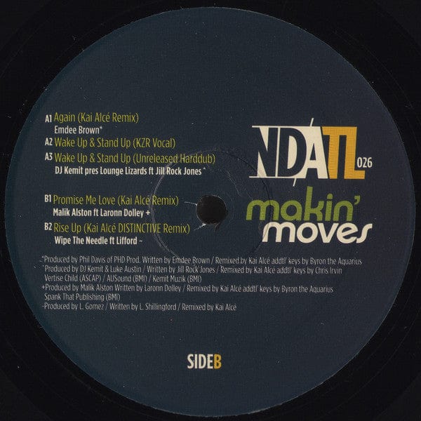 Various - NDATL x Makin’ Moves (12") NDATL Muzik Vinyl