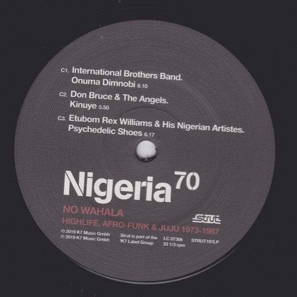 Various - Nigeria 70 (No Wahala: Highlife, Afro-Funk & Juju 1973-1987) (2xLP, Comp) Strut