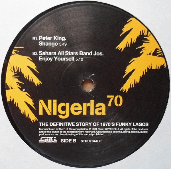 Various - Nigeria 70 (The Definitive Story of 1970's Funky Lagos) on Strut at Further Records
