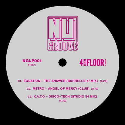 Various - Nu Groove Records Classics Volume 1 (2xLP) Nu Groove Records,4 To The Floor (2) Vinyl 826194508074