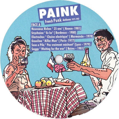 Various - Paink (French Punk Anthems 1977-1982) (LP) Born Bad Records Vinyl 3521381527223