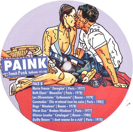 Various - Paink (French Punk Anthems 1977-1982) (LP) Born Bad Records Vinyl 3521381527223