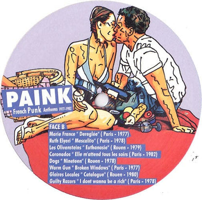 Various - Paink (French Punk Anthems 1977-1982) (LP) Born Bad Records Vinyl 3521381527223
