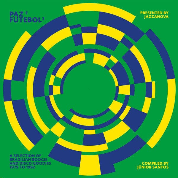 Various - Paz E Futebol 3 (A Selection Of Brazilian Boogie And Disco Goodies From 1979 To 1992) (Compiled By Junior Santos) (LP, Comp, Hea) Sonar Kollektiv, Paz E Futebol