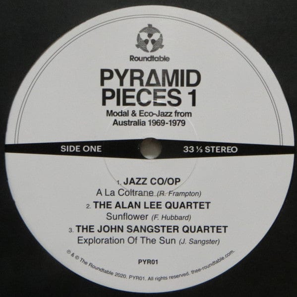 Various - Pyramid Pieces 1 (Modal & Eco-Jazz From Australia 1969-79) (LP) The Roundtable Vinyl 011586761520
