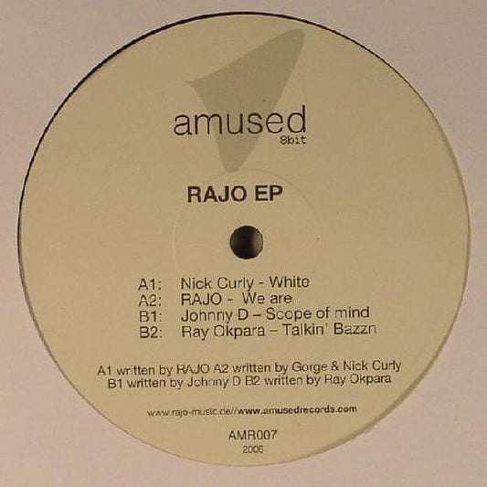 Various – Rajo EP (12", Amused Records, 2006) Front Cover