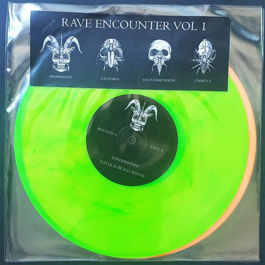 Various - Rave Encounter Vol 1 (10", Gre + 10", Ora) Rave Or Die