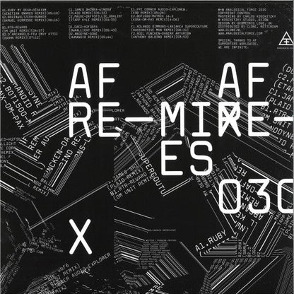 Various - Remixes (3xLP) Analogical Force Vinyl