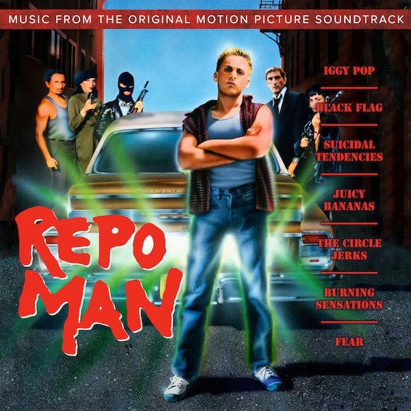 Various – Repo Man (Music From The Original Motion Picture Soundtrack) (CD, MCA Records) Front Cover