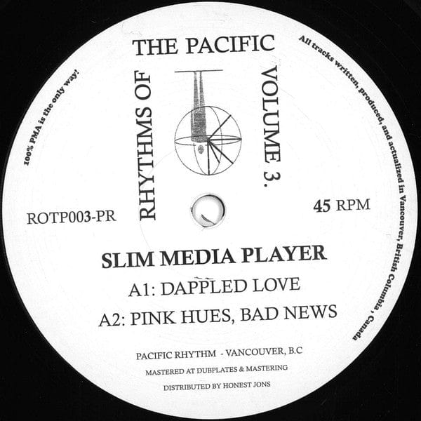 Various - Rhythms Of The Pacific Volume 3. (12") Pacific Rhythm Vinyl