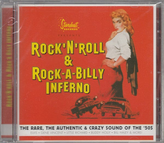 Various - Rock'N'Roll & Rock-A-Billy Inferno (CD) Stardust Records (7) CD 741157116328